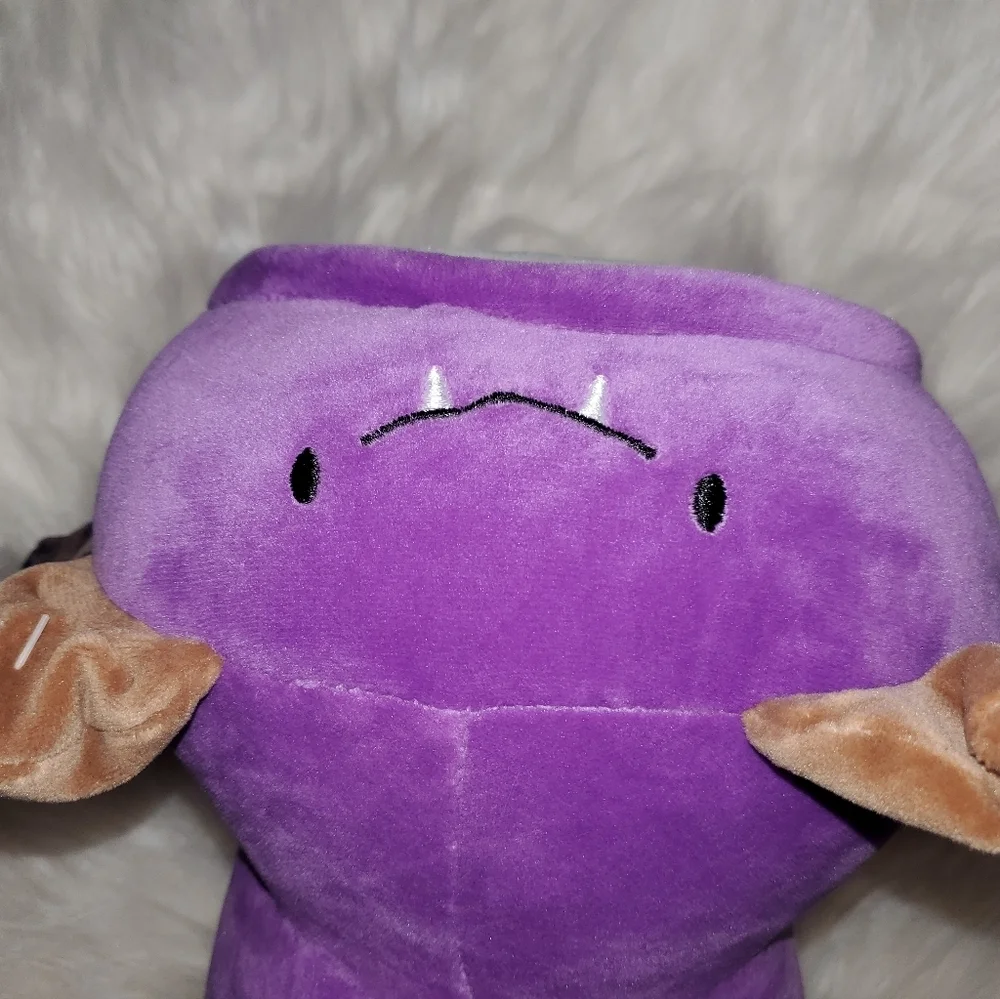 PlayRight Purple Plush Dog With Dragon Costume